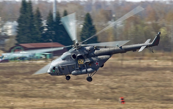 У Росії перекинувся вертоліт Міноборони