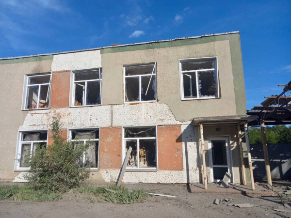Под обстрел россиян попал детский сад в Степногорске - 07 июня 2022 :: Донеччина