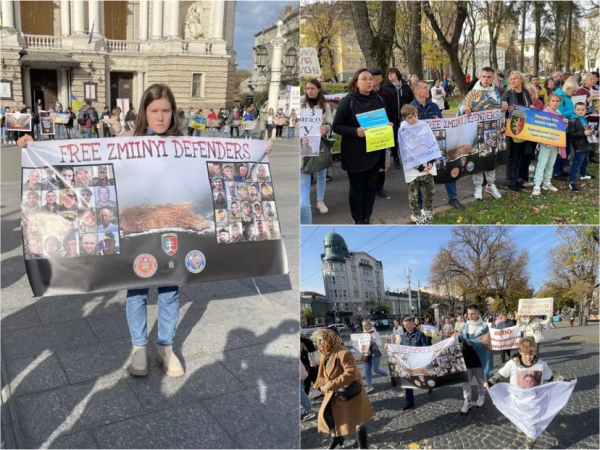 Рідні захисника Зміїного з Нововолинська відвідали акцію в підтримку військовополонених | Новини Нововолинська