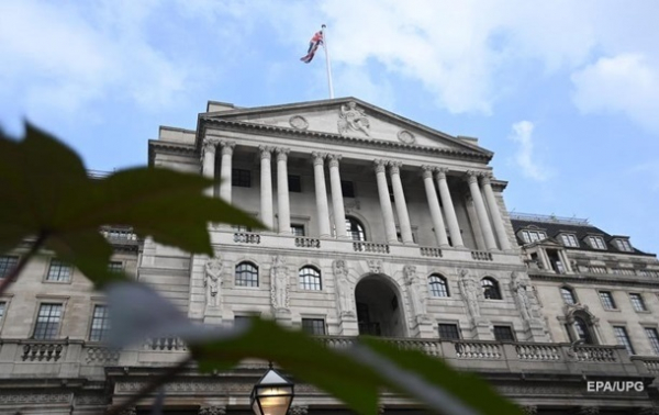 Банк Англії підвищив ставку максимально за 33 роки