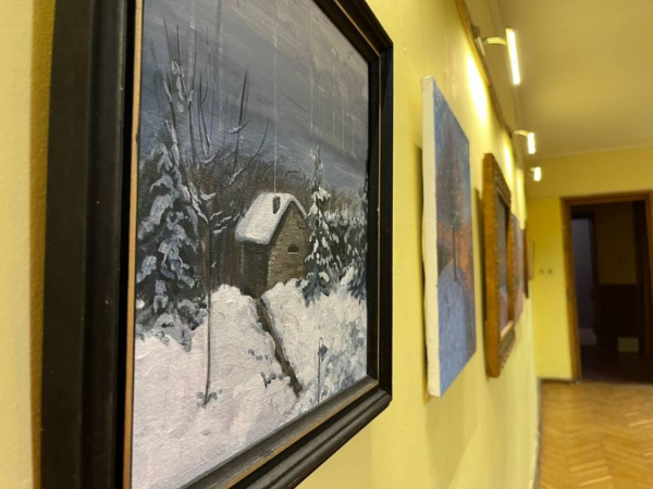 «Інша зима»: у Нововолинську відкрилася виставка картин українських художників | Новини Нововолинська