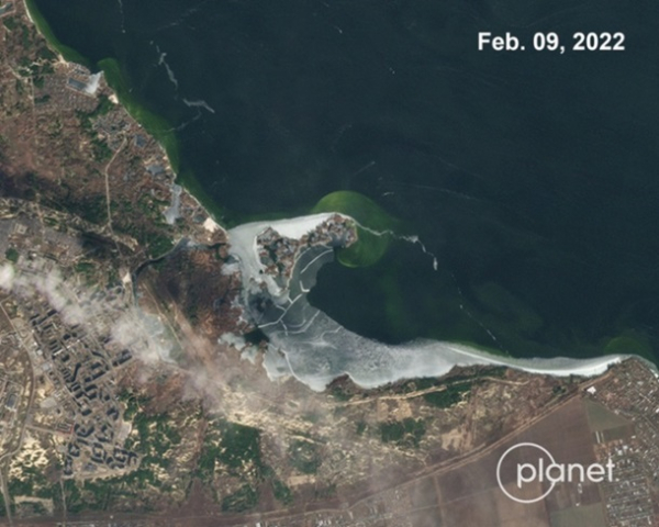 Росіяни осушують Каховське водосховище: супутникові знімки це підтвердили - Події