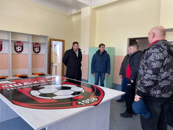 У Нововолинську оновили роздягальню у приміщенні СОКу «Шахтар» | Новини Нововолинська