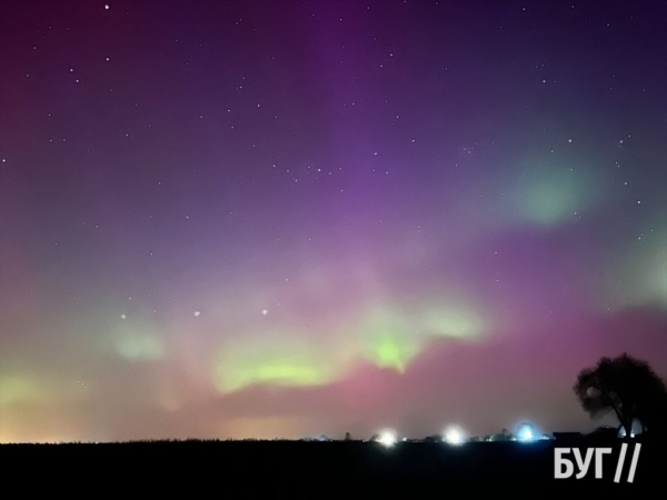 Незвичайне явище: у Поромівській громаді сфотографували північне сяйво | Новини Нововолинська