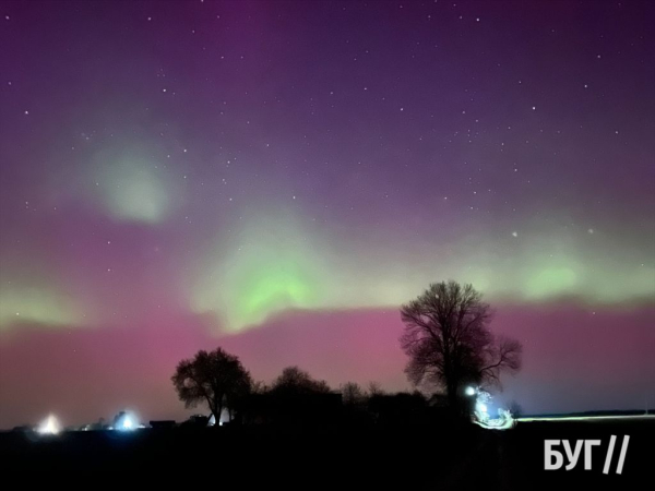 Незвичайне явище: у Поромівській громаді сфотографували північне сяйво | Новини Нововолинська