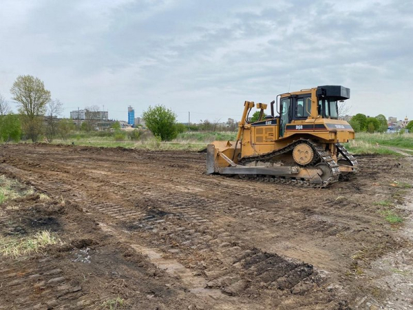 У Нововолинському індустріальному парку вирівнюють рельєф | Новини Нововолинська