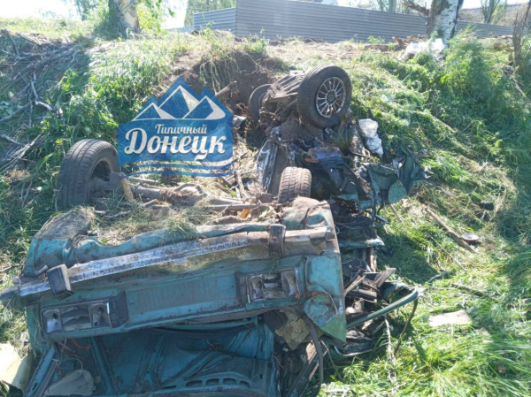 У Мічуріному військова вантажівка перевозила снаряди та розчавила легковик - 20 травня 2023 :: Донеччина