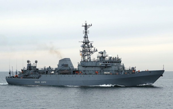 Росія звинуватила Україну в атаці на розвідувальний корабель