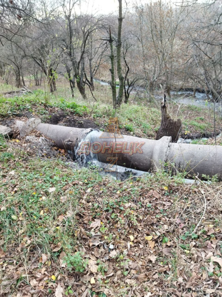 Водосховище в окупованій Макіївці забруднюють стоками - 05 листопада 2023 :: Донеччина