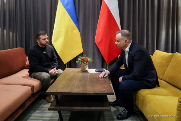 Президент України Зеленський провів розмову із президентом Польщі - 09 січня 2024 :: Донеччина