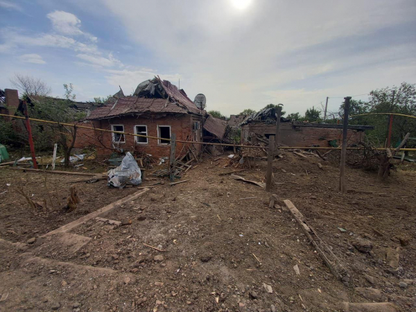 Обстріл Донецької області 14 червня - пошкоджено будинки - 15 червня 2024 :: Донеччина