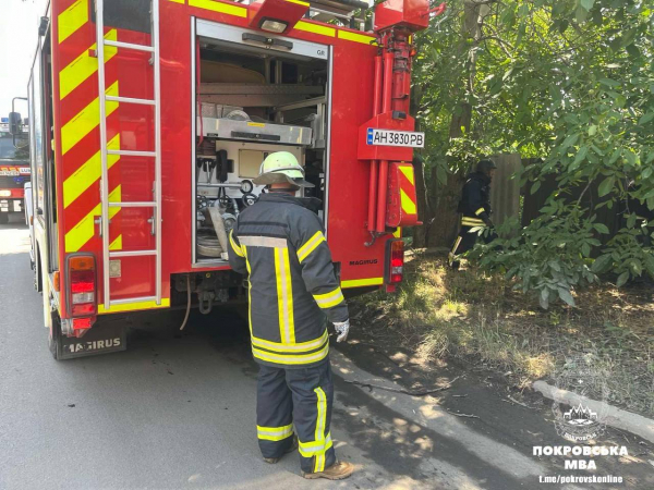 Добровільна пожежно-рятувальна команда працює у Покровську Донецької області - 19 червня 2024 :: Донеччина