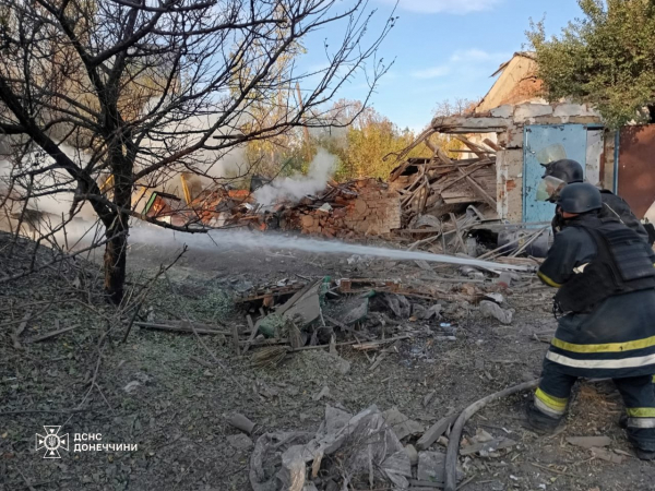 Пожежа у Сіверську 8 жовтня - рятувальники ліквідували спалах - 08 жовтня 2024 :: Донеччина