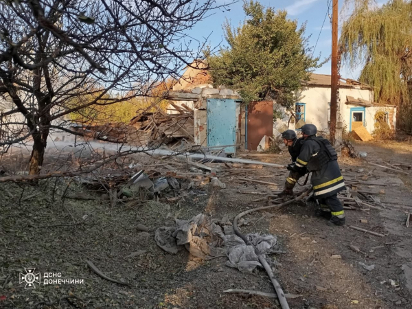 Пожежа у Сіверську 8 жовтня - рятувальники ліквідували спалах - 08 жовтня 2024 :: Донеччина