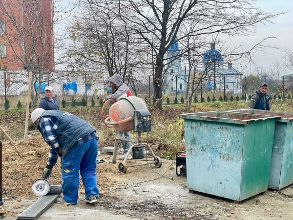 У Нововолинську оновлять ще два сміттєвих майданчики | Новини Нововолинська