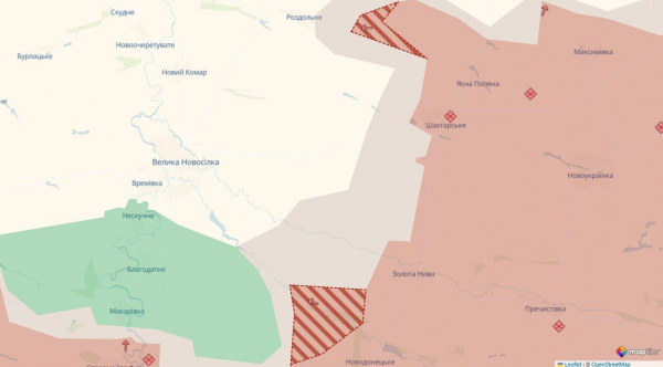 Російські війська мають просування у Кураховому та біля низки населених пунктів - 21 листопада 2024 :: Донеччина