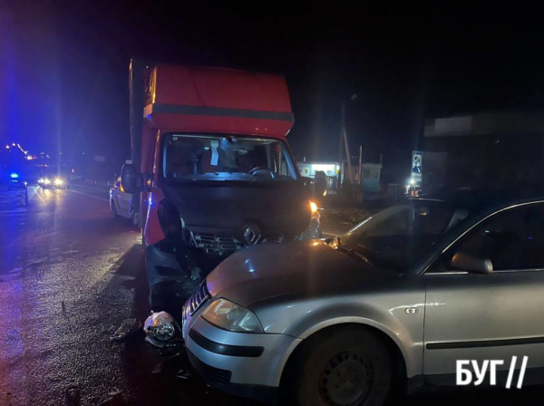 У Нововолинську на трасі Р-15 трапилася ДТП  | Новини Нововолинська