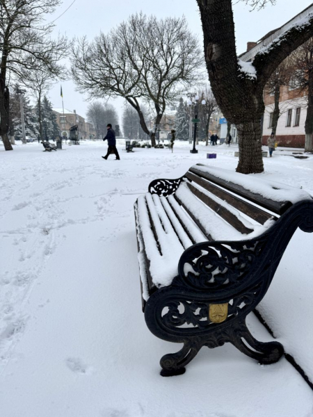 Фото дня: у Нововолинськ завітала справжня зима | Новини Нововолинська