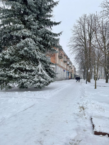 Фото дня: у Нововолинськ завітала справжня зима | Новини Нововолинська