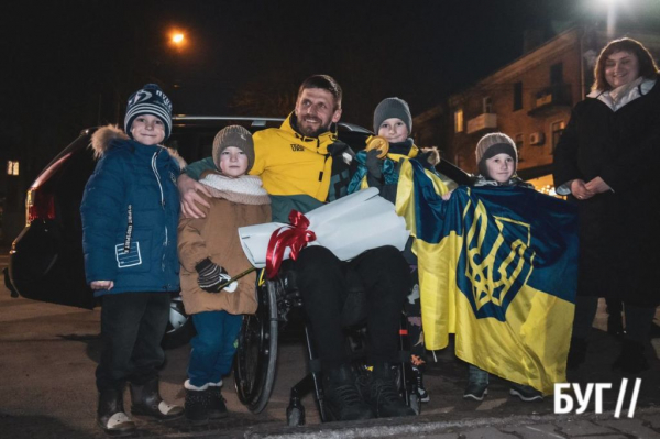 Нововолинськ зустрів чемпіона «Ігор Нескорених» Сергія Гордієвича | Новини Нововолинська