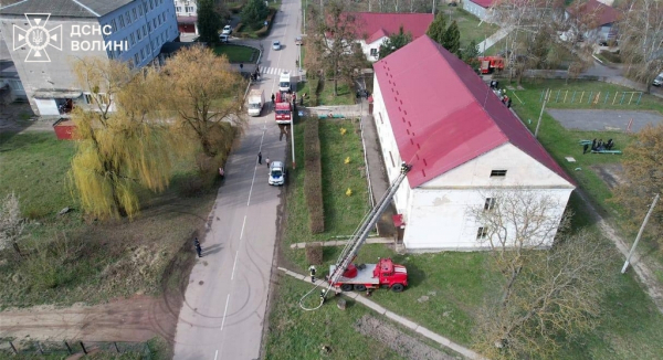 У центрі професійної освіти Нововолинська «виникла пожежа»: рятувальники провели навчання | Новини Нововолинська У центрі професійної освіти Нововолинська «виникла пожежа»: рятувальники провели навчання | Новини Нововолинська