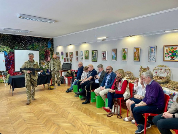 У Нововолинську провели заняття з національного спротиву | Новини Нововолинська У Нововолинську провели заняття з національного спротиву | Новини Нововолинська