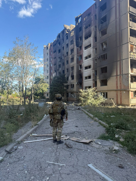 Обстріл Костянтинівки - у місті зафіксовано пошкодження - 13 вересня 2025 :: Донеччина