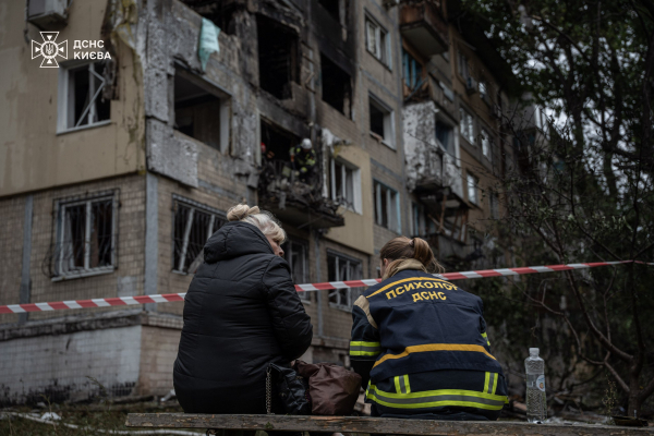 У Києві завершили аварійно-рятувальні роботи після російської атаки - 28 вересня 2025 :: Донеччина