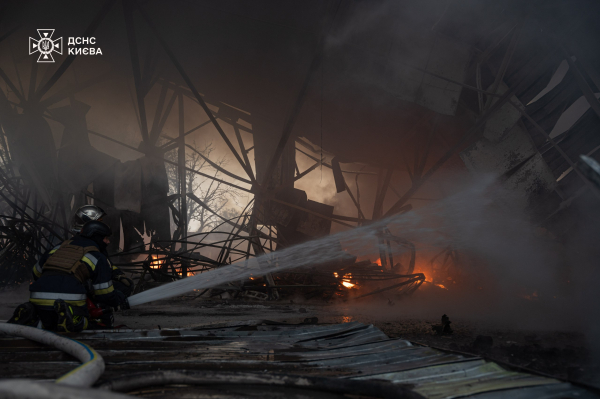 У Києві завершили аварійно-рятувальні роботи після російської атаки - 28 вересня 2025 :: Донеччина