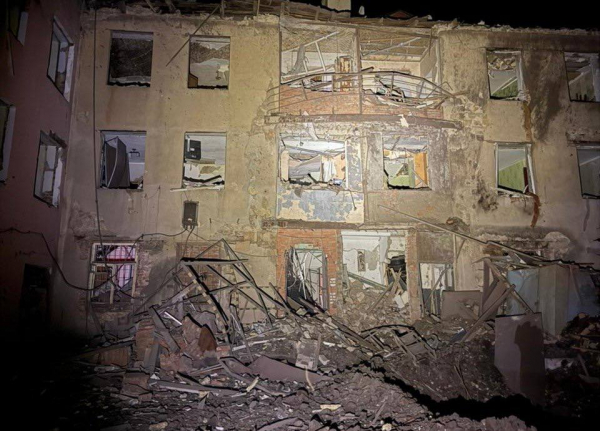 Війська РФ вночі обстріляли Дружківку Донецької області: 10 людей поранено - 03 вересня 2025 :: Донеччина Війська РФ вночі обстріляли Дружківку Донецької області: 10 людей поранено - 03 вересня 2025 :: Донеччина