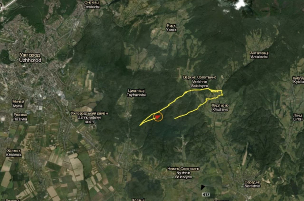 Дрони перетнули кордон України з боку Угорщини. - 26 вересня 2025 :: Донеччина