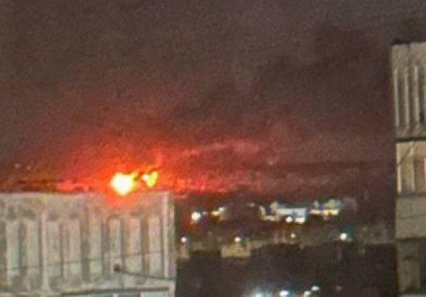 Після атаки дронів в окупованому Луганську спалахнула нафтобаза - 04 вересня 2025 :: Донеччина