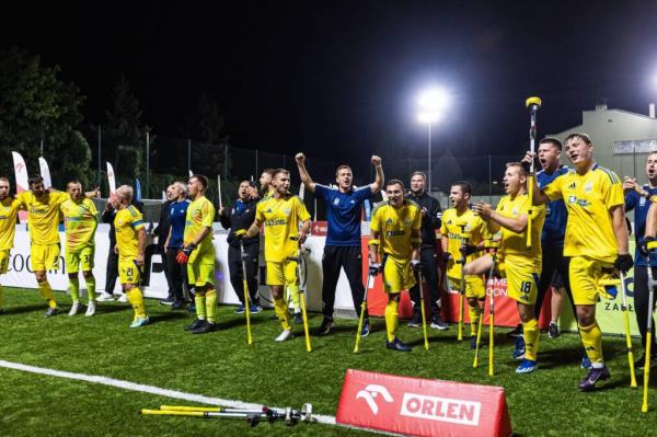 Нововолинці виступили за збірну України з ампфутболу | Новини Нововолинська