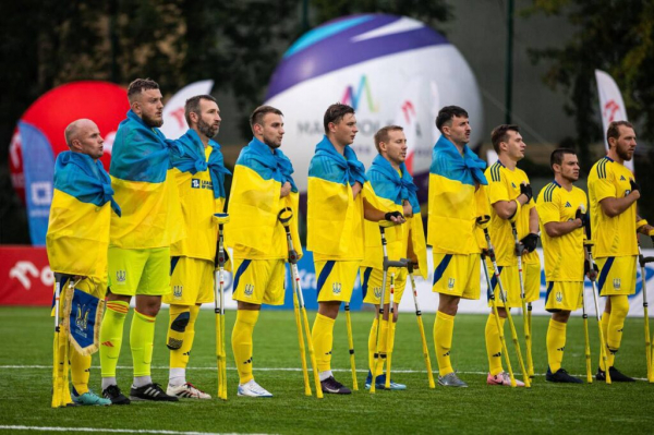 Нововолинці виступили за збірну України з ампфутболу | Новини Нововолинська