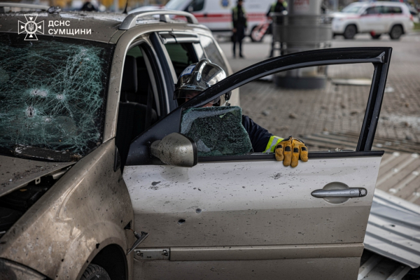 БПЛА атакував АЗС у Сумах, поранено чотирьох осіб - 30 жовтня 2025 :: Донеччина