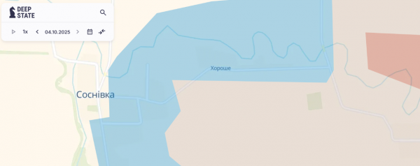 Аналітики DeepState підтвердили зачистку Соснівки, Новоселівки, Січневого та Хорошого у Дніпропетровській області - 04 жовтня 2025 :: Донеччина
