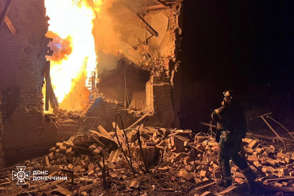 Удар по Миколаївці - частково зруйновано будинок - 08 листопада 2025 :: Донеччина