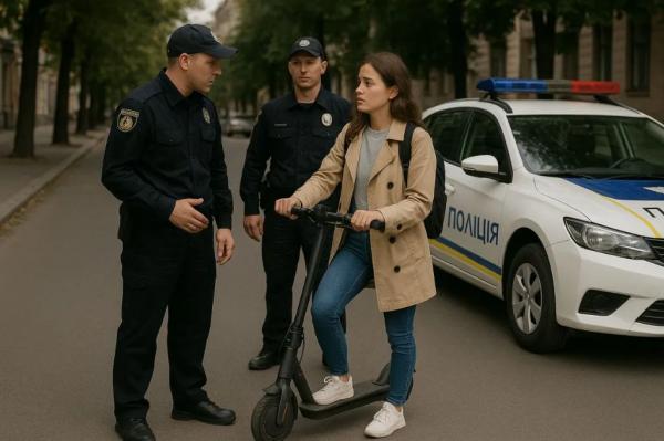 «Я нічого не нарушаю, просто їду»: у Нововолинську зловили п'яну водійку електросамокату | Новини Нововолинська «Я нічого не нарушаю, просто їду»: у Нововолинську зловили п'яну водійку електросамокату | Новини Нововолинська