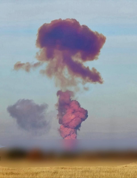 Вибух та незвичайна хмара: повідомляють про вибух на ракетному полігоні під Оренбургом - 28 листопада 2025 :: Донеччина