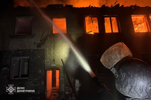 Удар по Миколаївці - частково зруйновано будинок - 08 листопада 2025 :: Донеччина