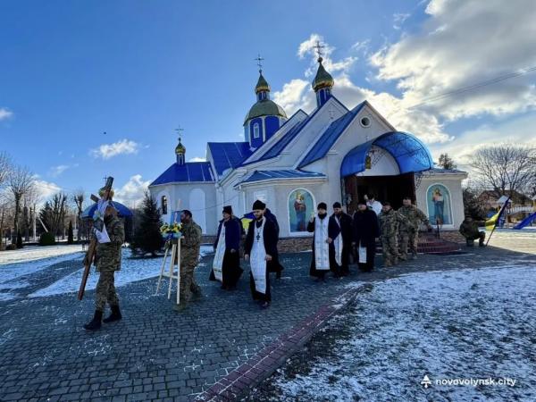 У Нововолинську попрощалися з Героєм Юрієм Кацевичем | Новини Нововолинська