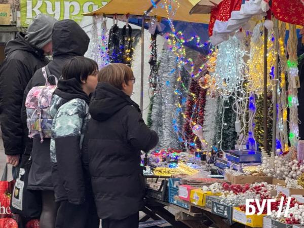 Фото дня: у Нововолинську на ринку біля стадіону стартував продаж ялинок та новорічного декору | Новини Нововолинська