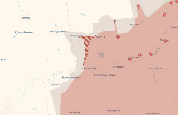 DeepState: Росіяни захопили село на Сумщині та просунулися на Донеччині - 31 грудня 2025 :: Донеччина