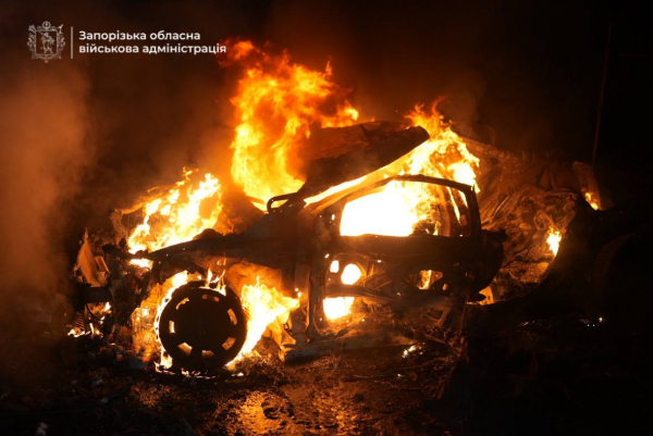 &laquo;Шахеди&raquo; атакували Запоріжжя - 20 січня 2026 :: Донеччина