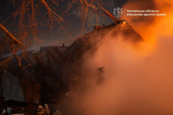 &laquo;Шахеди&raquo; атакували Запоріжжя - 20 січня 2026 :: Донеччина