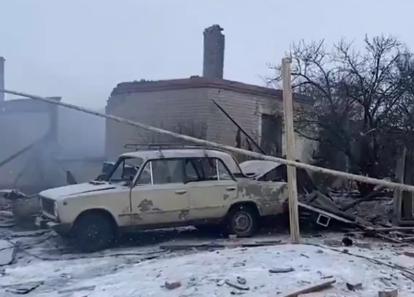 ФПВ противника цілиться в військову техніку - 23 січня 2026 :: Донеччина