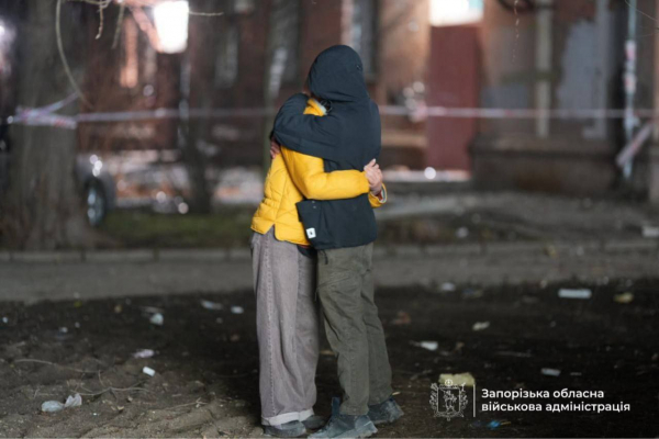 Внаслідок нічної атаки дронами по Запоріжжю поранено п'ятьох людей, серед них дитина - 24 лютого 2026 :: Донеччина