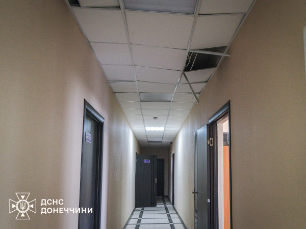 Обстріл Слов'янська - пошкоджено пожежну частину - 05 лютого 2026 :: Донеччина