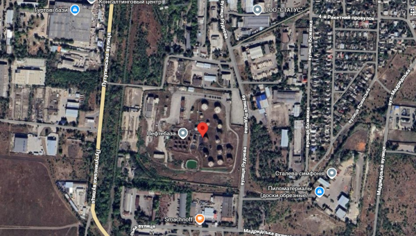 Луганськ атакували дрони &ndash; виникла пожежа на нафтобазі - 27 лютого 2026 :: Донеччина