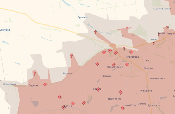 У ЗСУ розповіли про ситуацію біля Удачного та Гришиного під Покровськом - 03 лютого 2026 :: Донеччина У ЗСУ розповіли про ситуацію біля Удачного та Гришиного під Покровськом - 03 лютого 2026 :: Донеччина